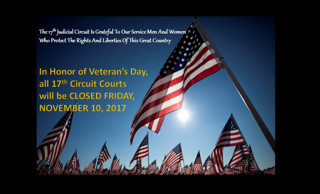 The 17th Circuit Honors US Veterans