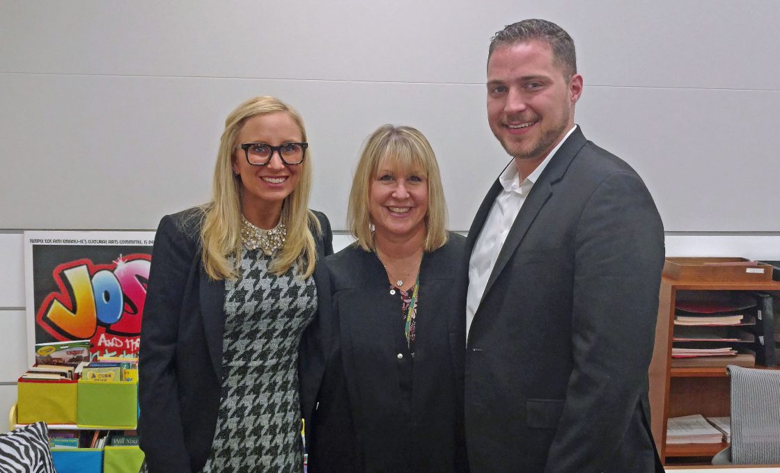 Senator Book Visits Early Childhood Court