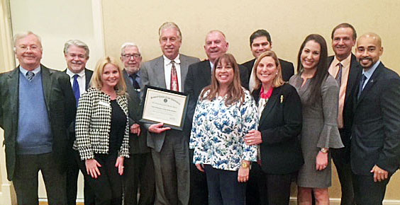 Judge Speiser Receives Award from Broward County Crime Commission