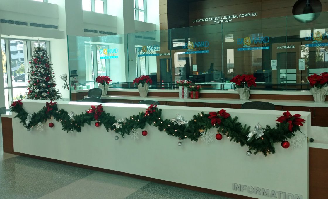 Holiday Decor at the Seventeenth
