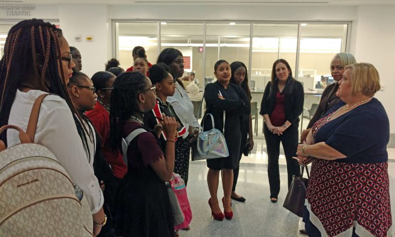 High Schoolers Get a Special Treat During Tour