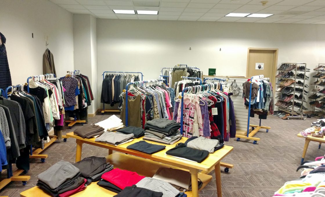 Clothing Closet Thrives with Donations
