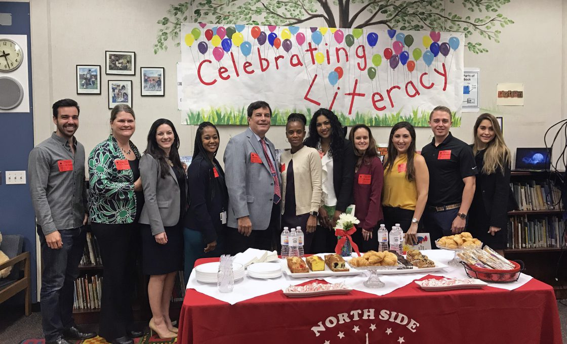 Judge Diaz and His Lawyers for Literacy Program