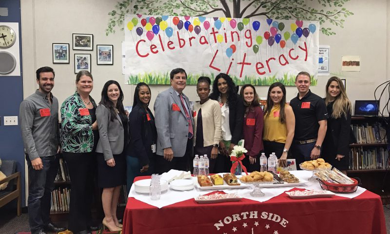 Judge Diaz and His Lawyers for Literacy Program