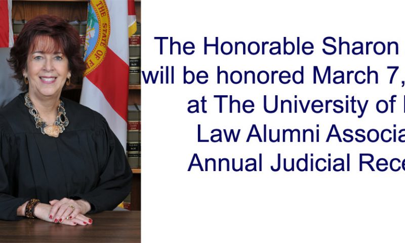 Judge Zeller to Receive Honor from University of Miami Law School Alumni Association