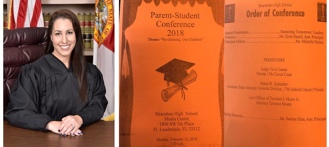 Judge Gamm Motivates High Schoolers