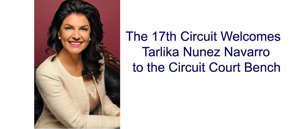 Governor Appoints Tarlika Nunez Navarro to Circuit Court Bench