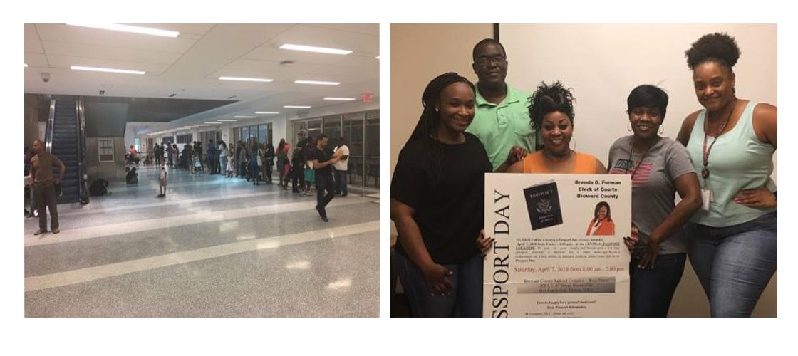 Weekend Passport Event a Success the for Clerk of Courts