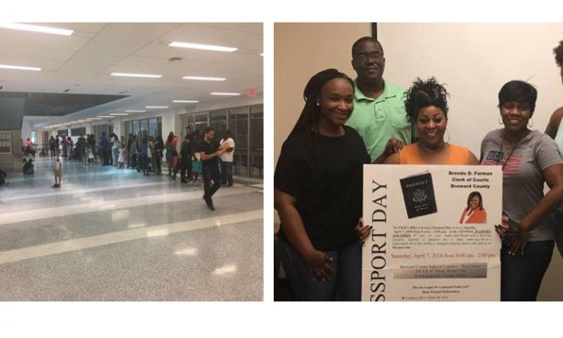 Weekend Passport Event a Success the for Clerk of Courts