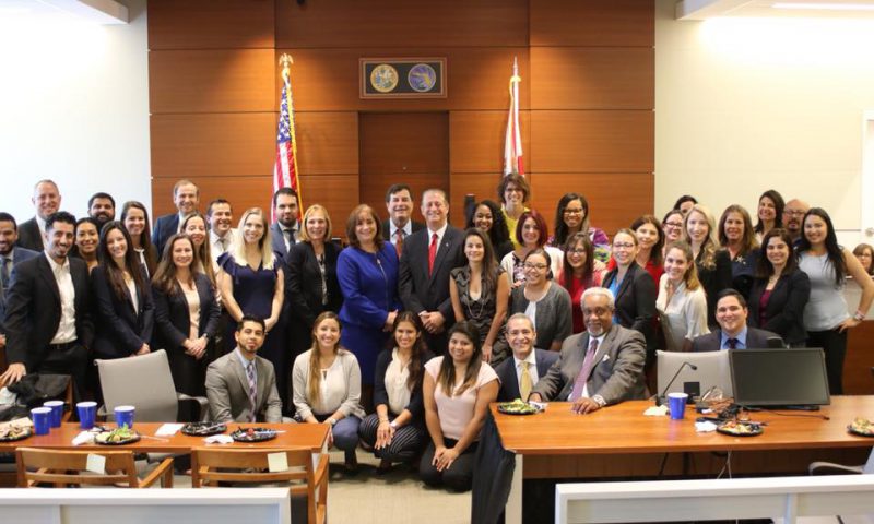 Community Activities Keep Judge Diaz Busy