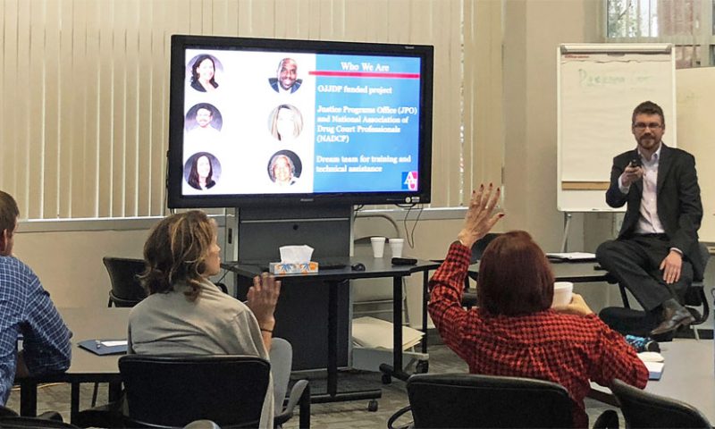 Juvenile Drug Court Training in the Central Courthouse