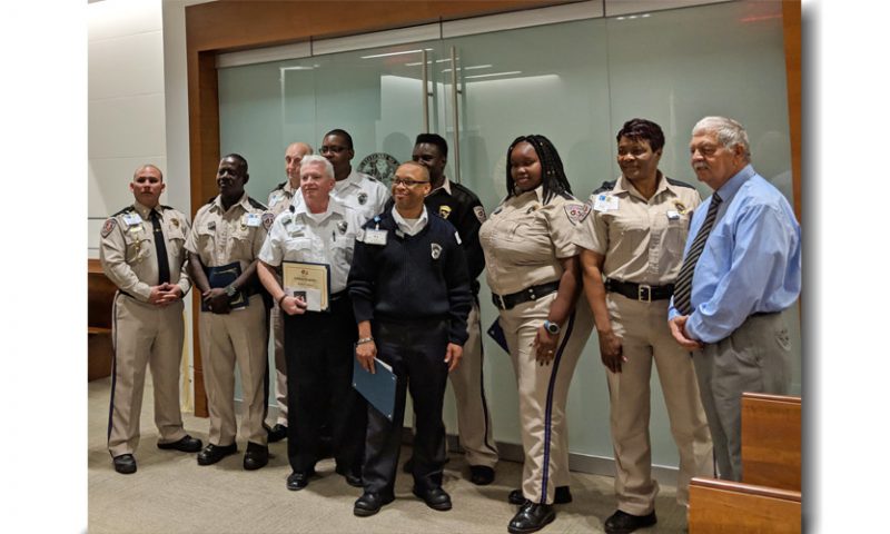 Courthouse Security, G4S, Holds Recognition Honors