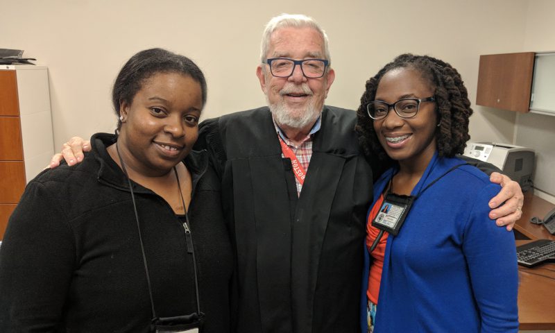 Judge Lazarus Celebrates 25 Years on the Bench and a Birthday