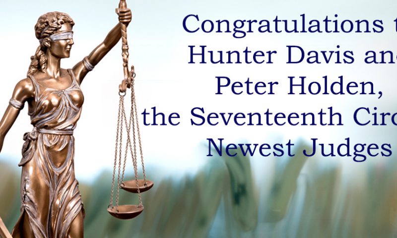 Two New Judges Join 17th Circuit Bench
