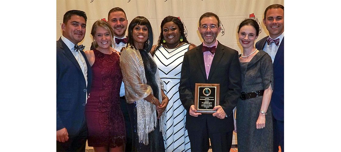 Judge Porth Receives Distinguished Service Award