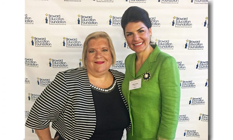 Judge Gundersen and Judge Navarro Attend Broward Education Foundation Event