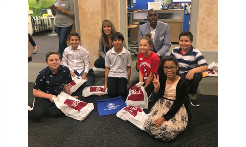 Judge Frink Volunteers at Junior Achievement Biztown