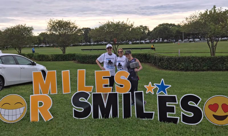 Judges Go Miles for Smiles