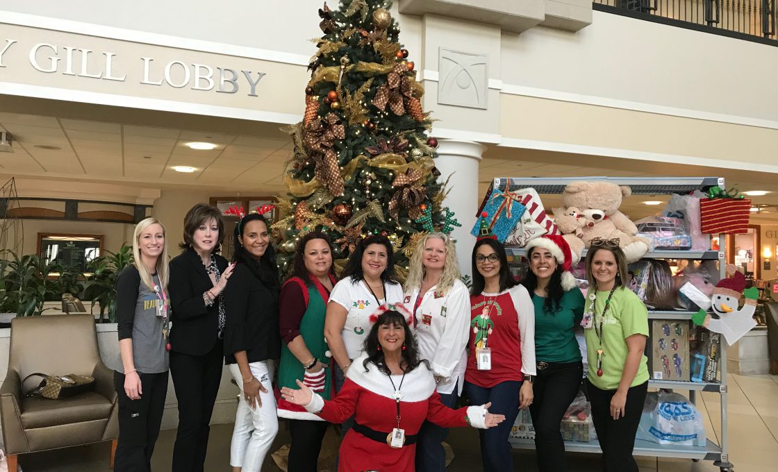 Judicial Assistants Hold Toy Drive for Pediatrics