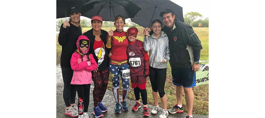 Judges Run in Kids and Distress Superhero 5K