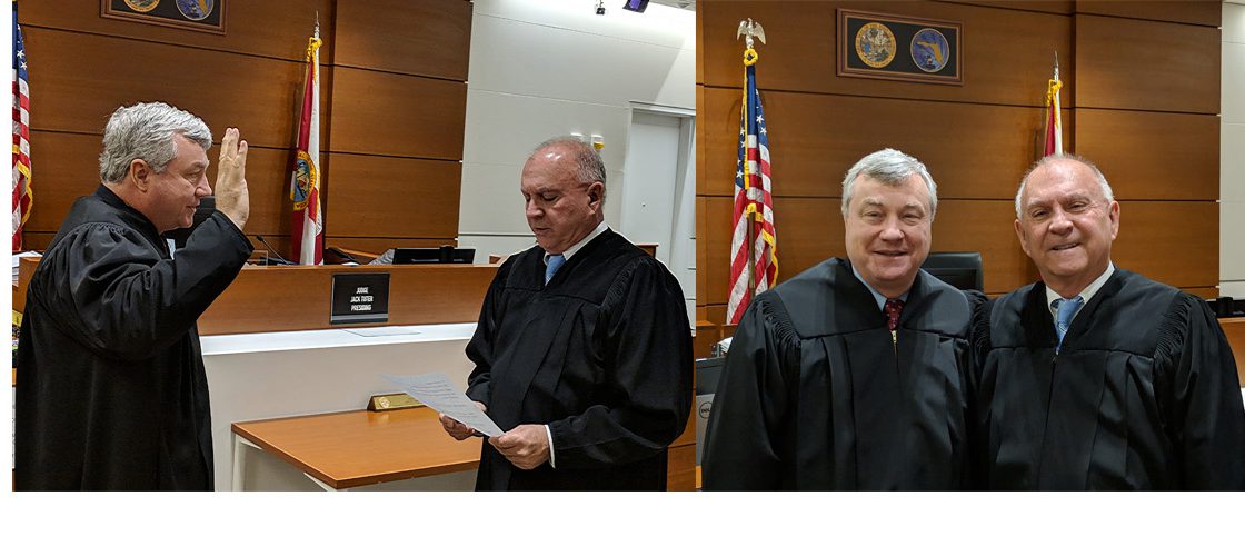 Judge Daniel Casey Sworn In