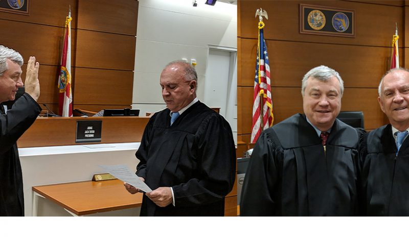 Judge Daniel Casey Sworn In