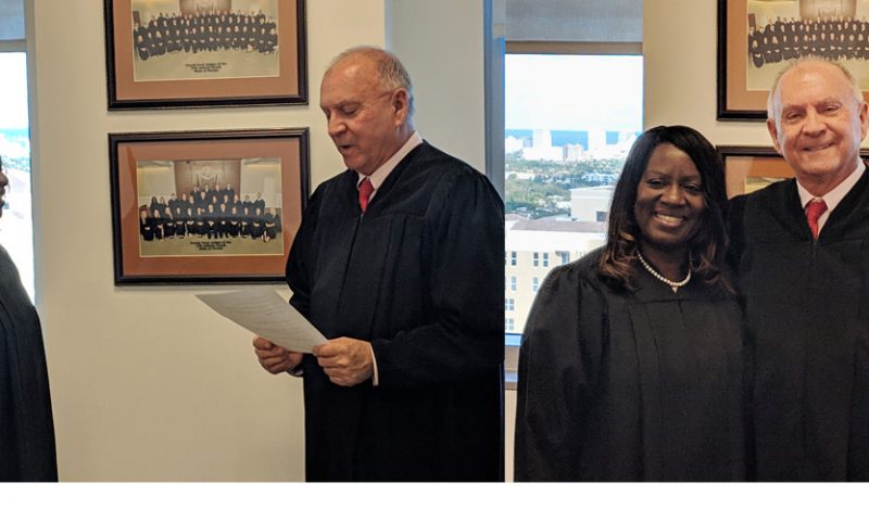 Judge Jackie Powell Sworn In