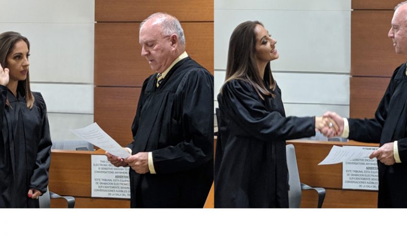 Judge Mariya Weekes Sworn In