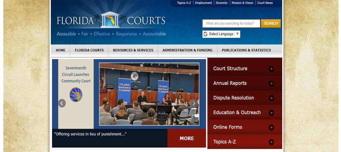 Florida’s Office of the State Court Administrator Features Article on Community Court
