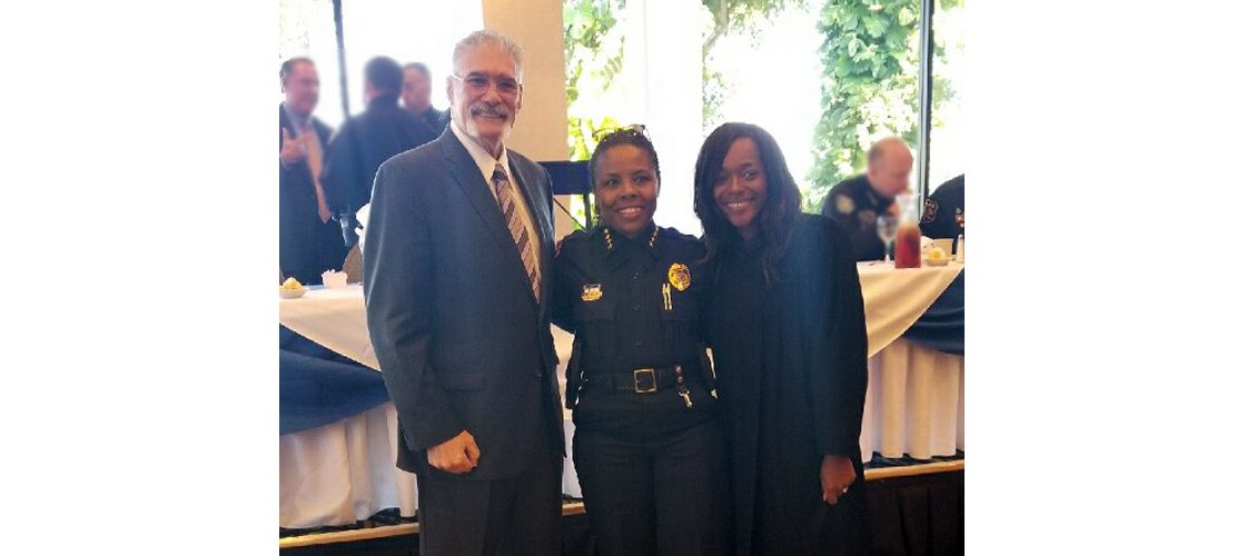 Judges Honor New President of Broward County Police Chiefs Association