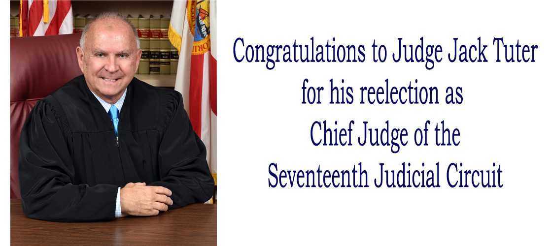 Jack Tuter Reelected as Chief Judge