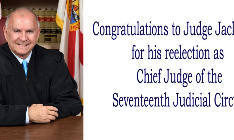 Jack Tuter Reelected as Chief Judge