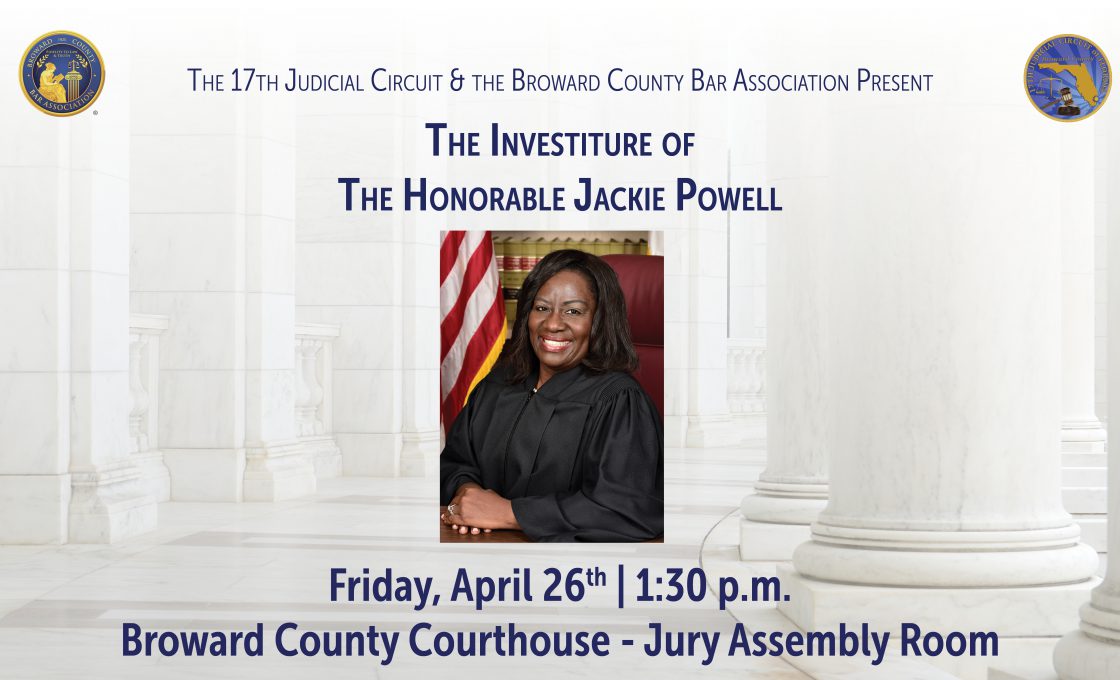 Investiture of the Honorable Jackie Powell