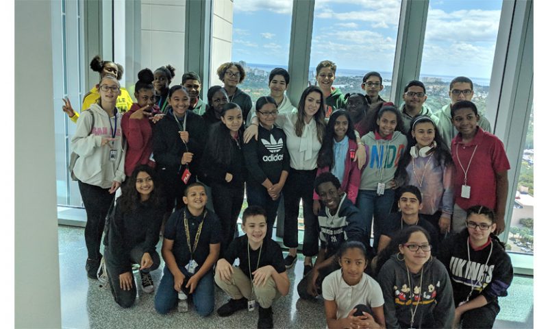 Apollo Middle School Students Visit Central Courthouse