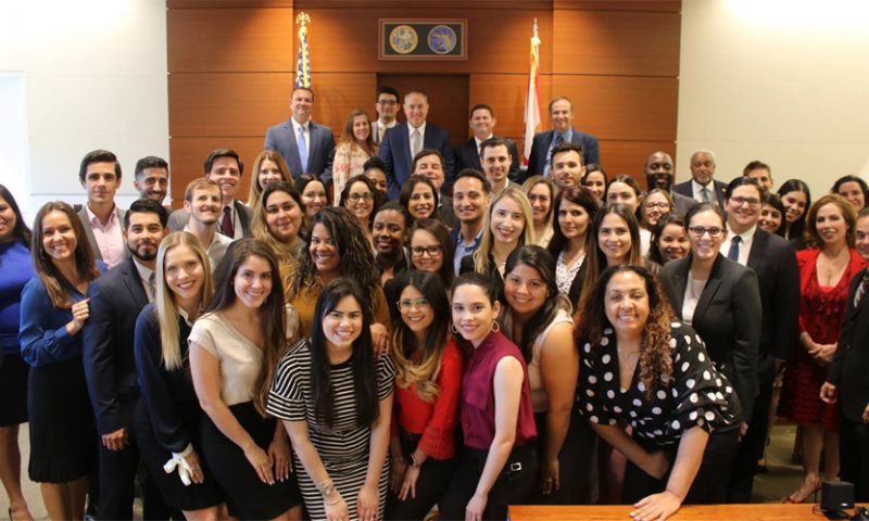 Judge Diaz Hosts 19th Annual Hispanic Student Bar Association Luncheon