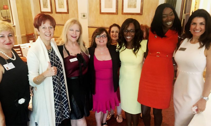 Judges Barner and Navarro Talk Court to Networking Group