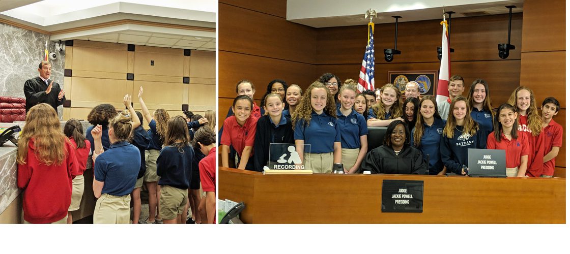 Students Continue Courthouse Visits as End of Year Approaches