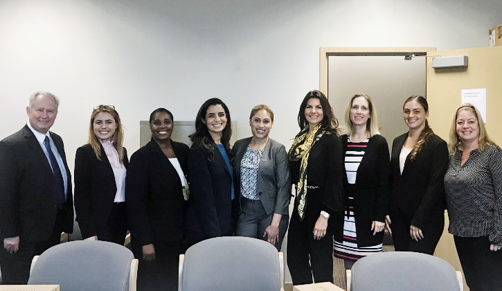 St. Thomas University School of Law Students Spend a Day at Central