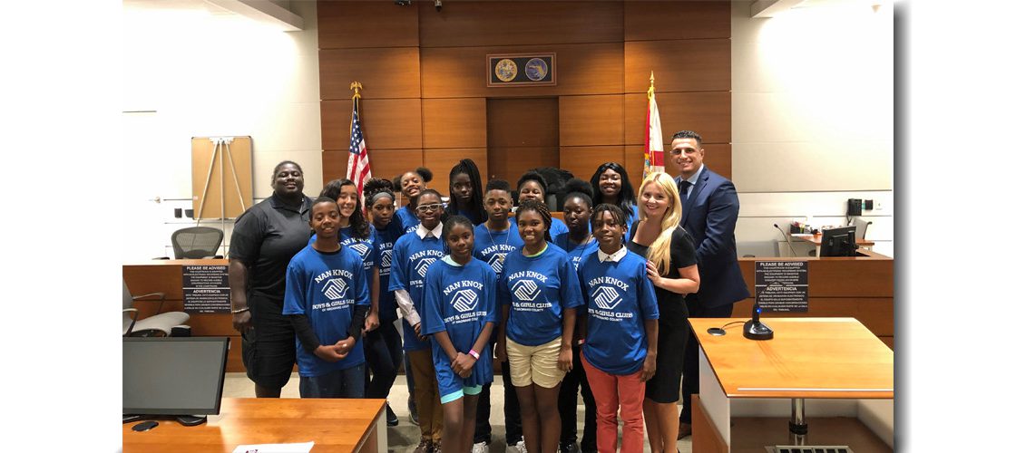Judge Hilal Hosts Boys and Girls Club