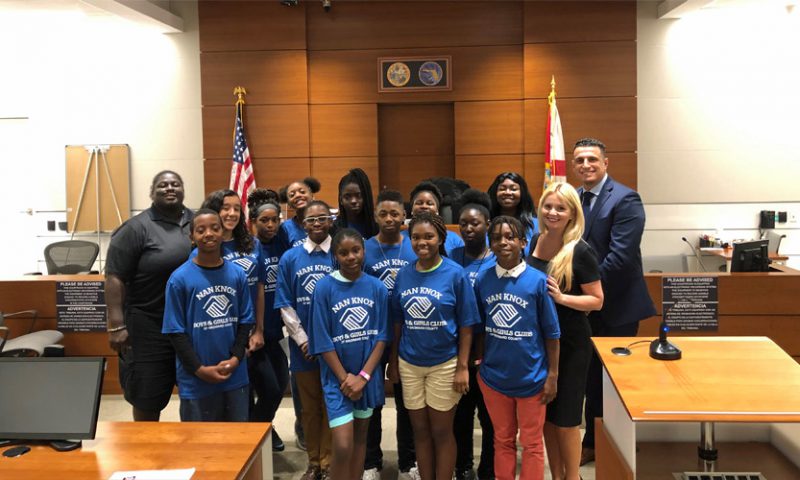Judge Hilal Hosts Boys and Girls Club