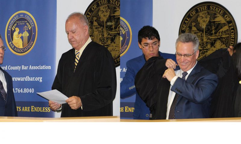 Investiture of the Honorable Frank Ledee