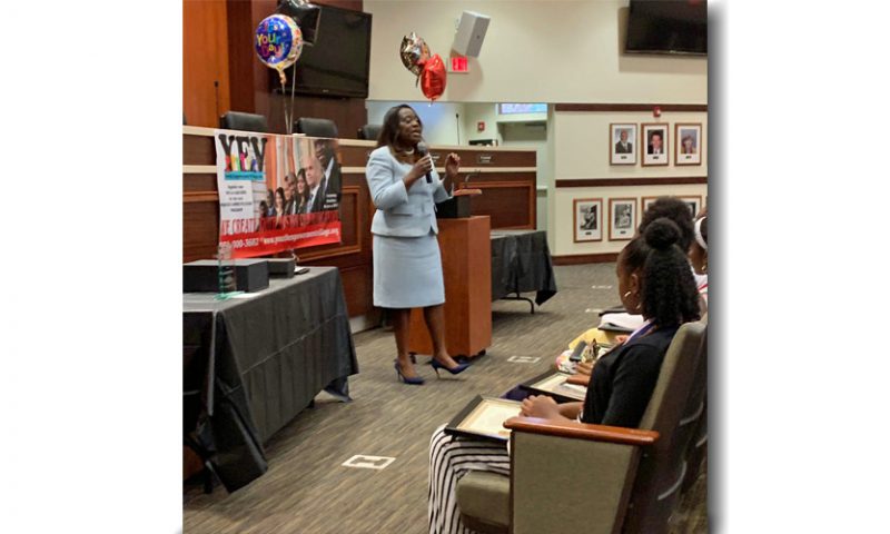 Judge Powell Joins City of Lauderhill to Speak to Kids in Summer Program