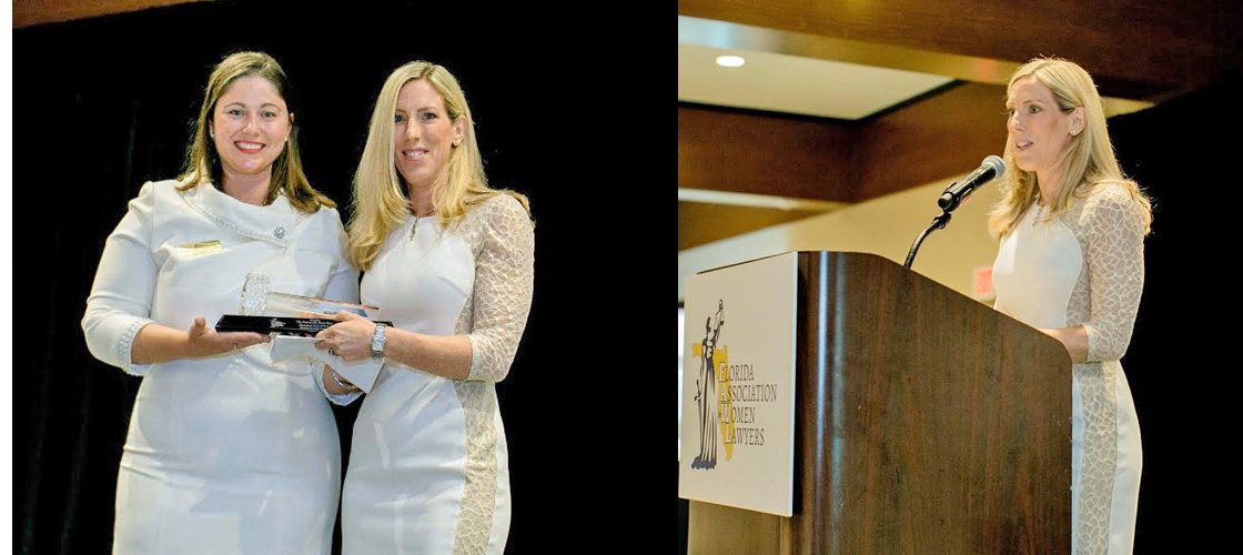 Judge Ross Named 2019 Jurist of the Year by Florida Association of Women Lawyers