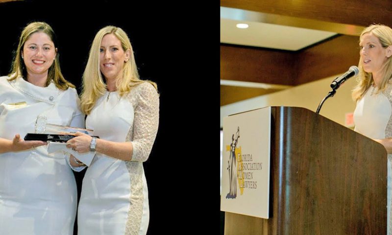 Judge Ross Named 2019 Jurist of the Year by Florida Association of Women Lawyers
