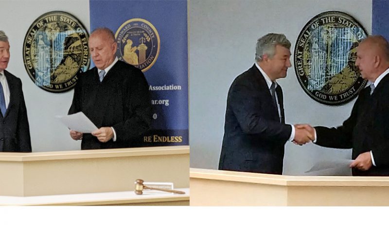 Investiture of the Honorable Dan Casey