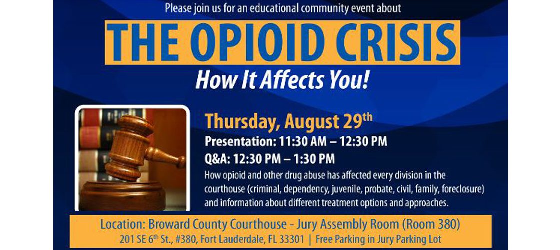 The Opioid Crisis – Community Event