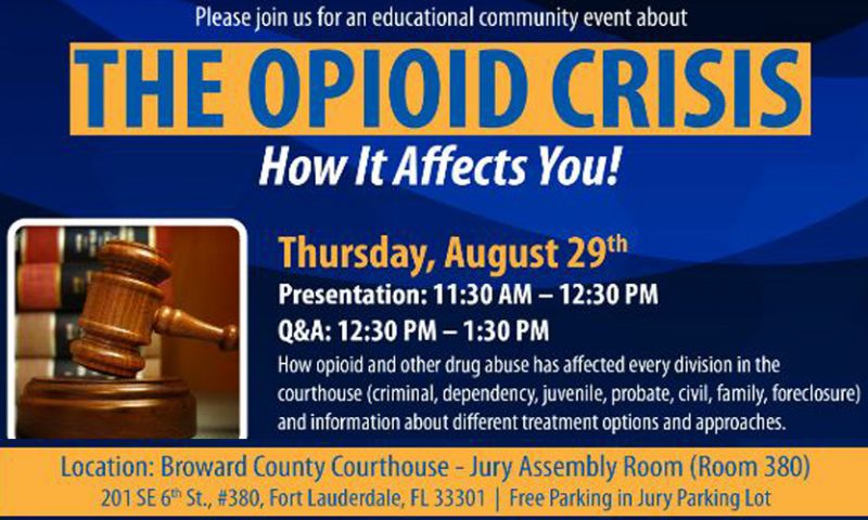 The Opioid Crisis – Community Event
