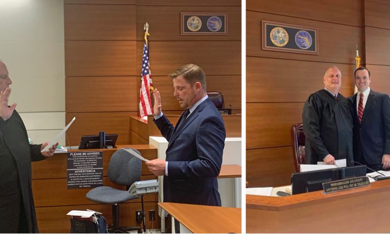 Judge Levenson Swears In New Attorneys