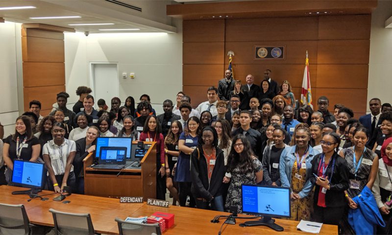 Informed Voters Project Brings High Schoolers to Courthouse Event