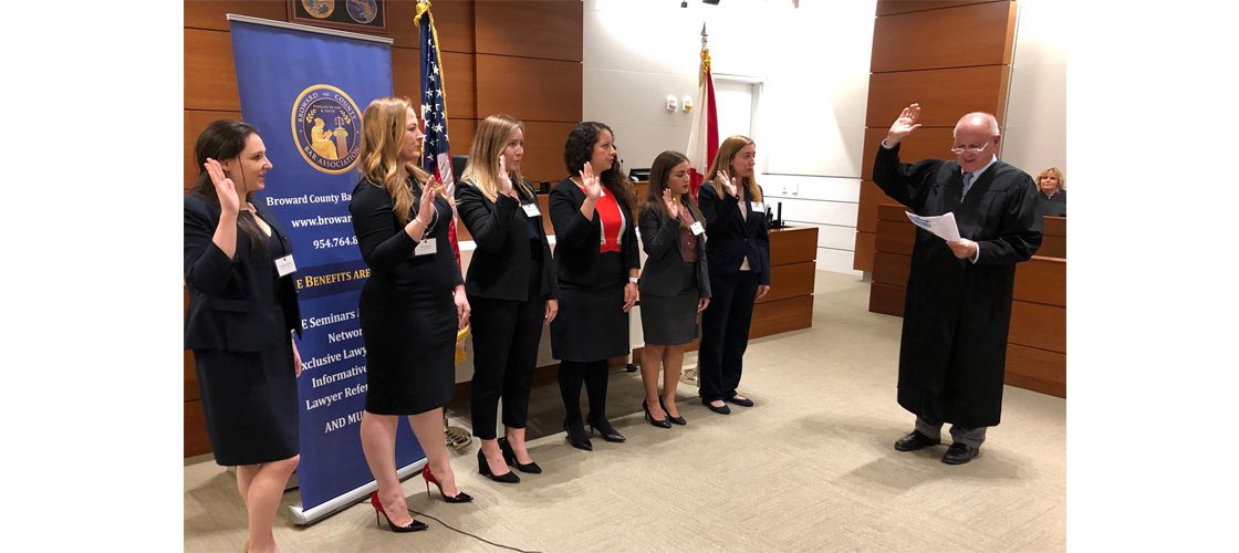 Inaugural “Welcome to the Broward Bar” Ceremony Held